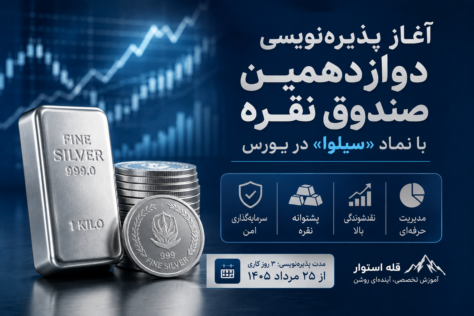 آغاز پذیره‌نویسی دوازدهمین صندوق نقره