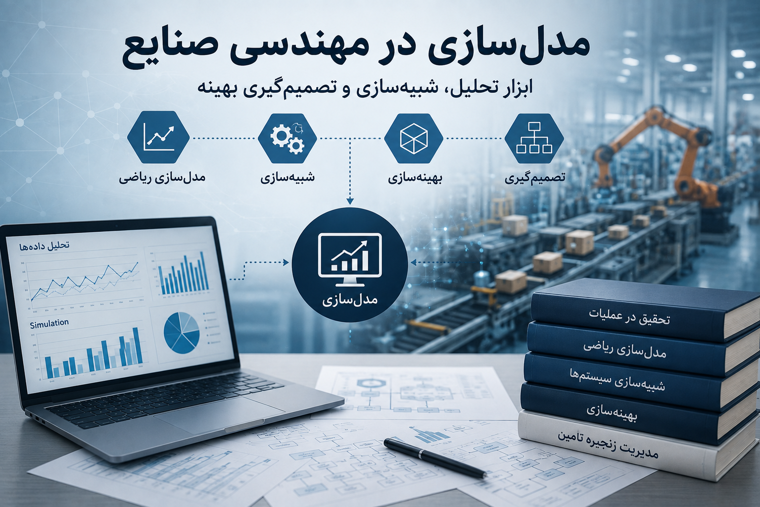 مدل‌سازی و بهینه‌سازی در مهندسی صنایع